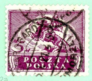 Poland, Scott #108, Used