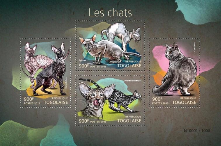 TOGO 2015 SHEET CATS tg15405a