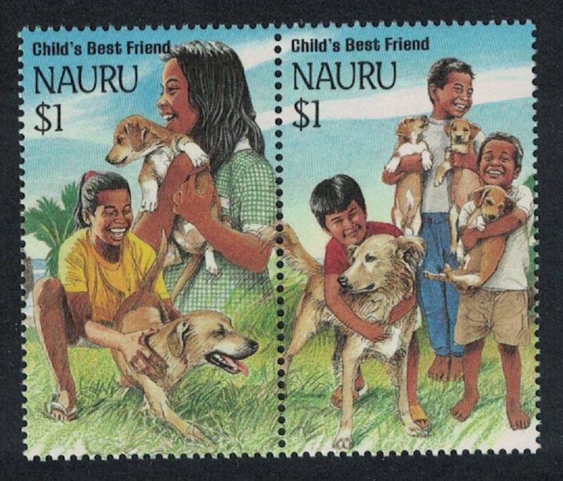 Nauru Chinese New Year 'Year of the Dog' 2v Pair SG#417-418