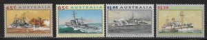Australia 1315-8 1993 WWII Ships set MNH