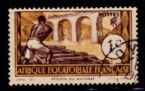 French Equatorial Africa Scott 33 Used