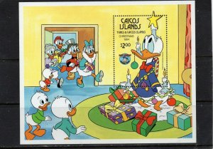 CAICOS ISLANDS WALT DISNEY S/S MNH