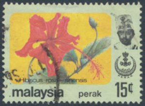 Perak  Malaya  SC#  157 Used  Flowers see details & scans