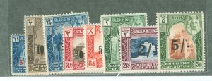 Aden/Kathiri State #20-27 Unused Single (Complete Set)