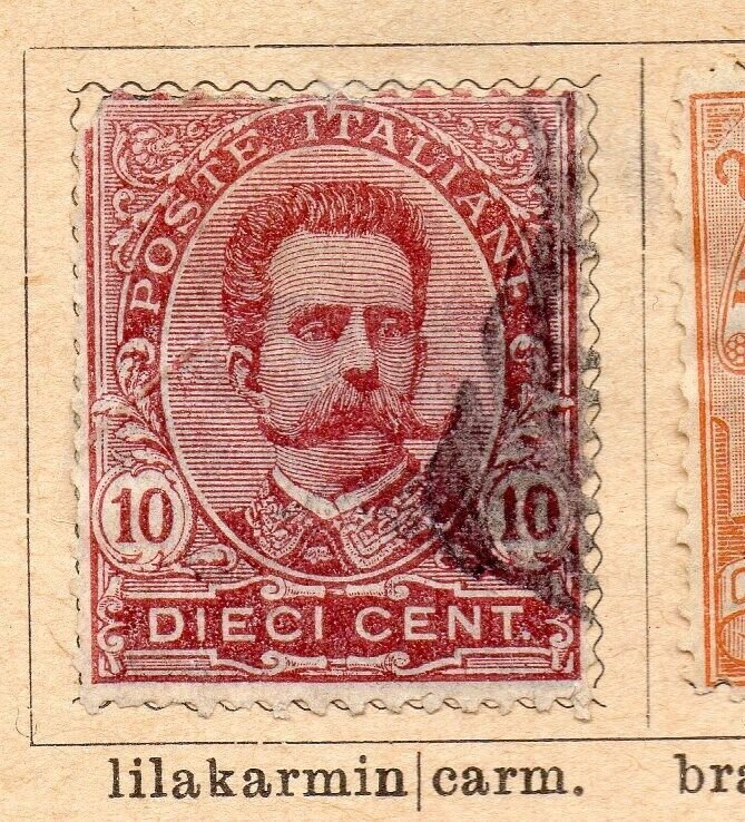 Italy 1893-96 Early Issue Fine Used 10c. NW-09128