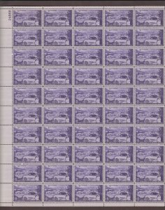 US,1025,TRUCKING,MNH VF, FULL SHEET,1950'S COLLECTION,MINT NH ,VF