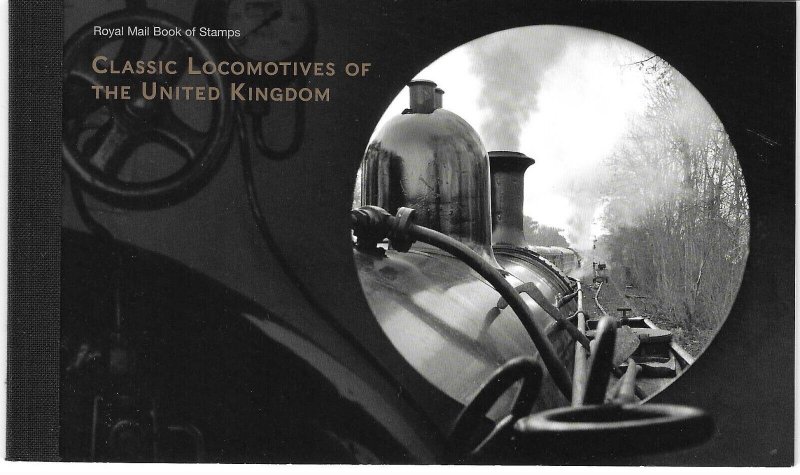 GB Prestige Booklet DY9 2014 Locomotives of the UK   - complete