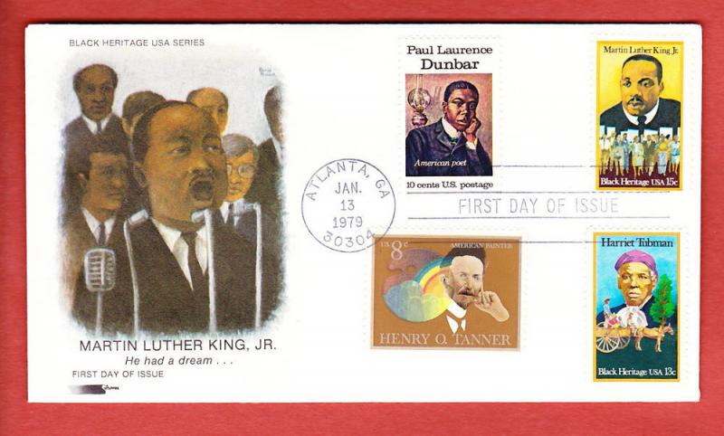 #1771 Martin Luther King  COMBO - Softones Cachet