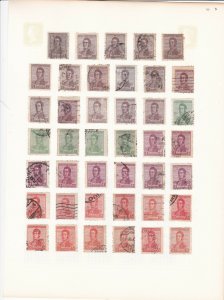 argentina stamps & cancel study page  stamps from 1923 ref r12990