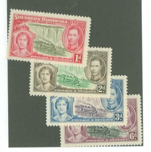 Southern Rhodesia #38-41 Unused Single (Complete Set)