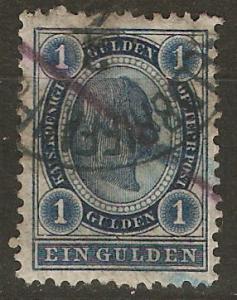 Austria 62 Mi 61 Used VF 1890 SCV $3.00