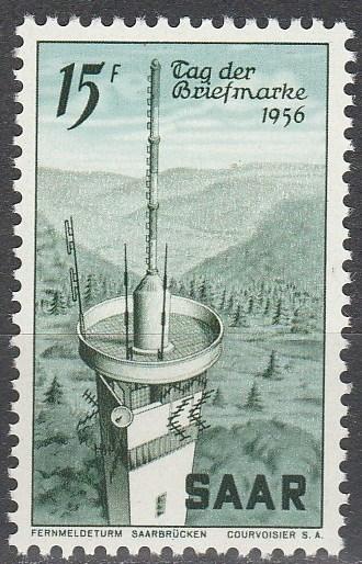 Saar #261  MNH (K6)