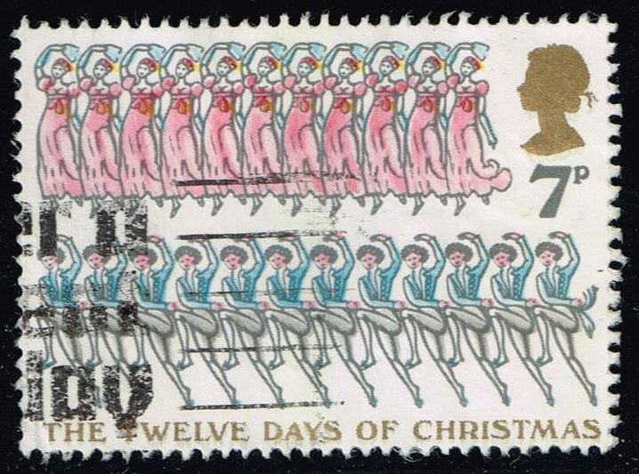 Great Britain #825 Twelve Days of Christmas; Used (0.25) (1Stars)