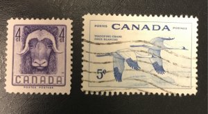 Canada # 352-353 Used