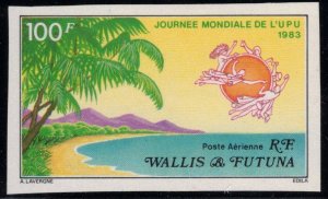 WALLIS & FUTUNA 1983 World UPU Day, Imperforate; Scott C120; MNH