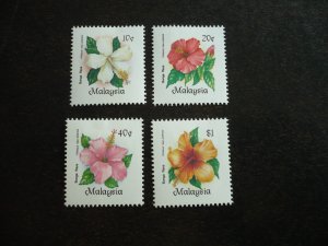 Stamps - Malaysia - Scott# 290-293 - Mint Hinged Set of 4 Stamps