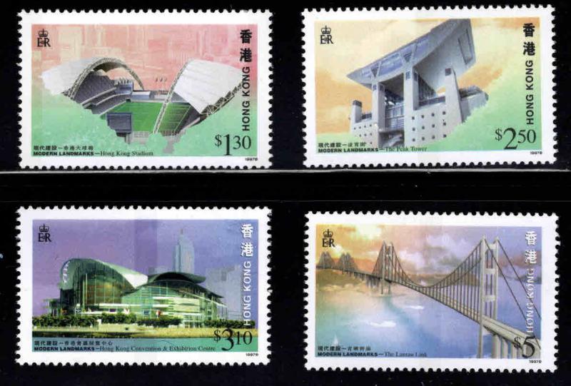 Hong Kong Scott 788-791 MNH**  Landmark set 1997