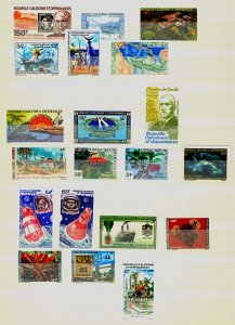 New Caledonia Collection MNH CV$13310.00 Imperforate 1950-1997 In Two Stockbooks