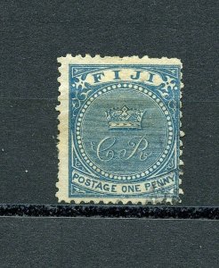 Fiji #15 (FI489) Crown & CR (Cakoball Rex) Used, FFVF, CV$140.00