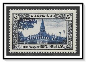 Laos #16 Temple MNH