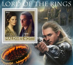 Stamps. Cinema. The Lord of the Rings 2022 year 6 sheets perforated MNH**