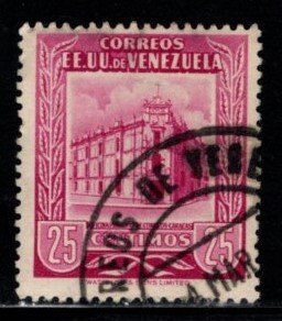 Venezuela - #655 Post Office, Caracas - Used