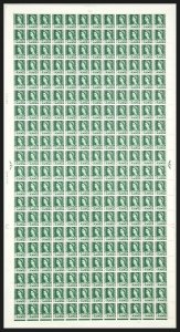 XW15 Shade 2 - 1/3 Wales Regional Sheet - Full sheet UNMOUNTED MINT 