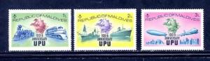 Maldive Islands 496-498 mint nh SCV $ 0.90