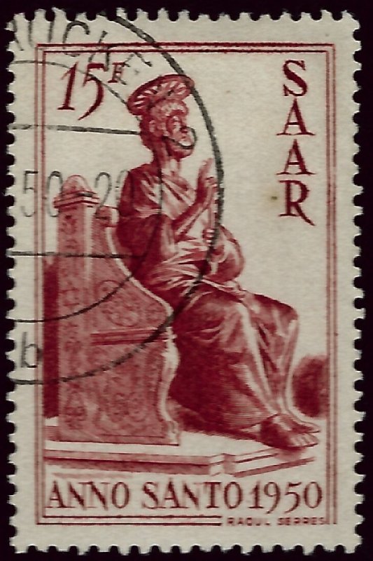 French SAAR Attractive SC#223 Used VF hr....Grab a Bargain!