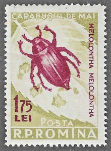 Romania (1956) - Scott # 1105,   MH