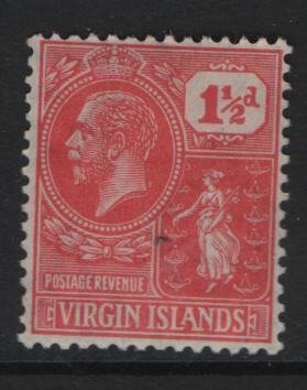 VIRGIN ISLANDS, 56, HINGED, 1922-28, Colony seal