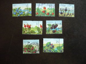 Stamps - Canada - Scott# 1349-1355 - Used Set of 7 Stamps