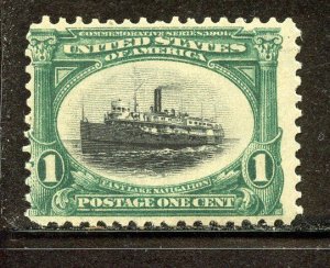 US # 294, Mint Never Hinge