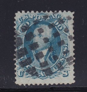 72 F-VF used neat cancel with nice color cv $ 600 ! see pic !