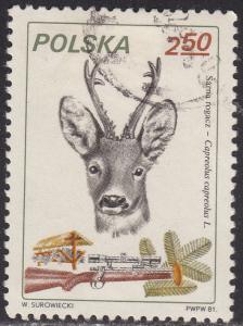 Poland 2453 Elk 2.50zł 1981