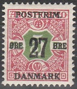 Denmark #143  F-VF Unused CV $5.75 (A16834)