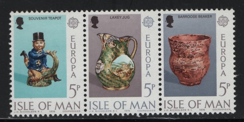 ISLE OF MAN, 88A, MNH, 1976, EUROPA (MANX CERAMIC ART)