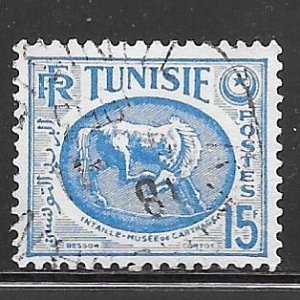 Tunisia 223: 15f Horse, Carthage Museum, used, F-VF