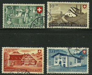 Switzerland # B154-57, Used.