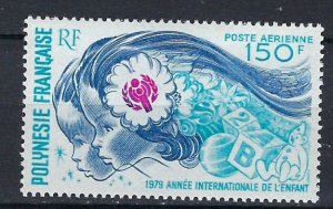 French Polynesia C168 MLH 1979 Intl Year of the Child (ak1449)