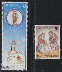 Gibralter  SC 481-2 Mint Never Hinged