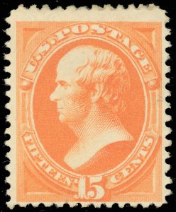 US CLASSIC, SCOTT #189, 15¢ High Value, Mint-VF-Hinged, SCV $180.00!
