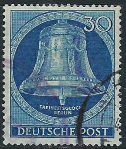 Germany Berlin 9N97 Used 1953 Freedom Bell (ak4091)