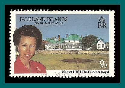 Falkland Islands 1996 Royal Visit, used  649,SG757