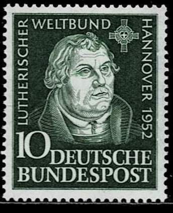 Germany 1952,Sc.#689 MNH Martin Luther (1483-1546)
