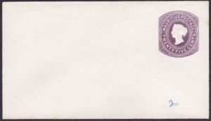 MAURITIUS 1878 25c envelope unused..........................................Q778