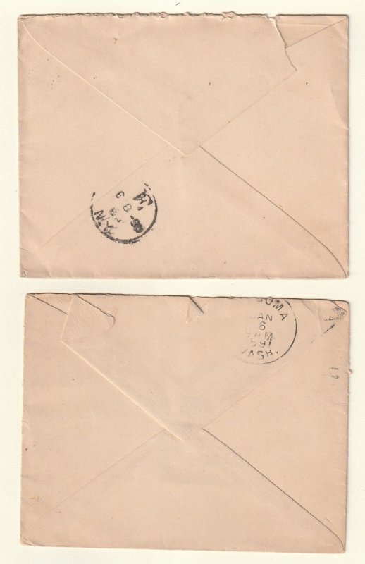 Canada Small Queen #41 Cover pair  (1038)