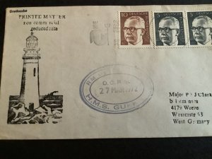 Germany Lighthouse Illustrated 1972  Stamp Cover R40787