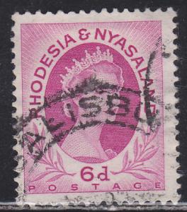 Rhodesia & Nyasaland 147 Queen Elizabeth II 1954