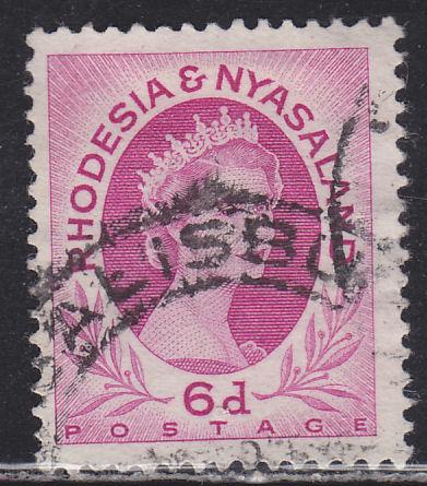 Rhodesia & Nyasaland 147 Queen Elizabeth II 1954